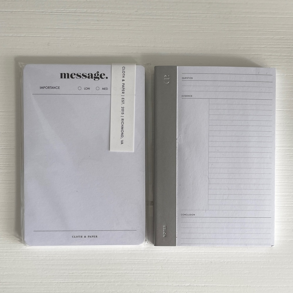 Cloth & Paper Petite Notepad Bundle
